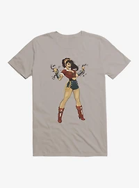 DC Comics Bombshells Wonder Woman Black T-Shirt