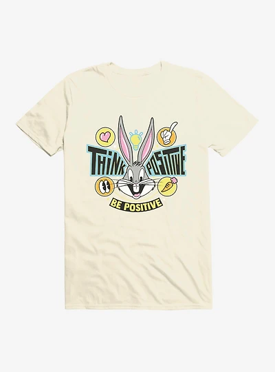 Looney Tunes Bugs Bunny Think Positive T-Shirt