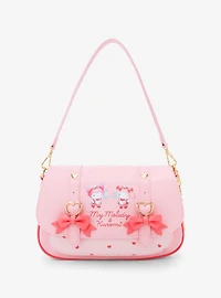 Sanrio My Melody & Kuromi Diner Bow Crossbody Bag — BoxLunch Exclusive