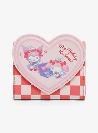 Sanrio My Melody & Kuromi Diner Zip Wallet— BoxLunch Exclusive