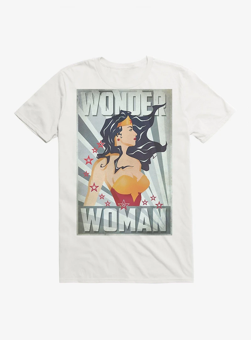 DC Comics Wonder Woman Right Side T-Shirt
