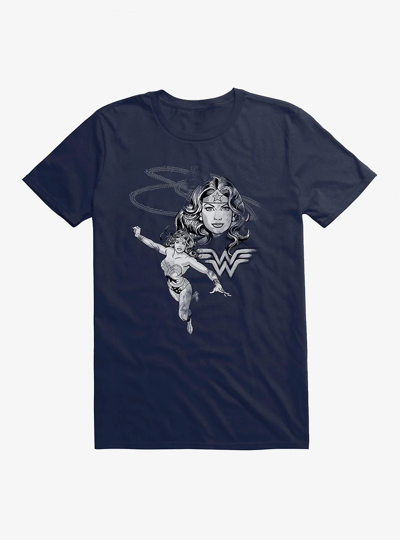 DC Comics Wonder Woman Monochromatic T-Shirt