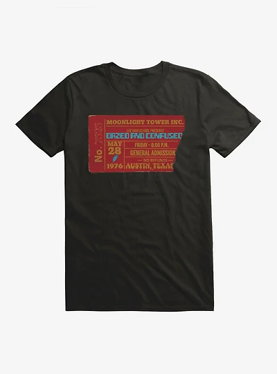 Dazed And Confused Moonlight Tower Ticket T-Shirt