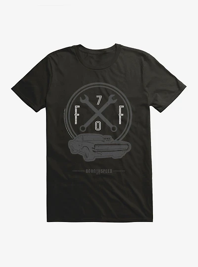Fast & Furious Born For Speed 70 T-Shirt