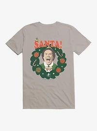 Elf Santa Buddy Wreathe T-Shirt