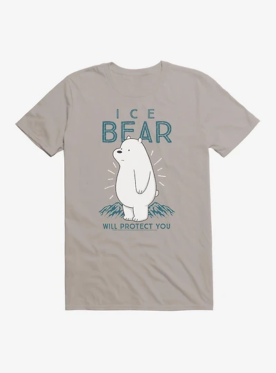 We Bare Bears Ice Bear Will Protect You T-Shirt