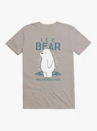 We Bare Bears Ice Bear Will Protect You T-Shirt