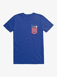 Elf Faux Pocket North Pole Friends T-Shirt