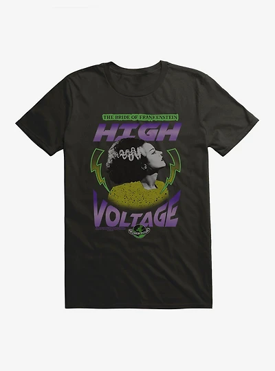 Universal Monsters Bride Of Frankenstein High Voltage T-Shirt