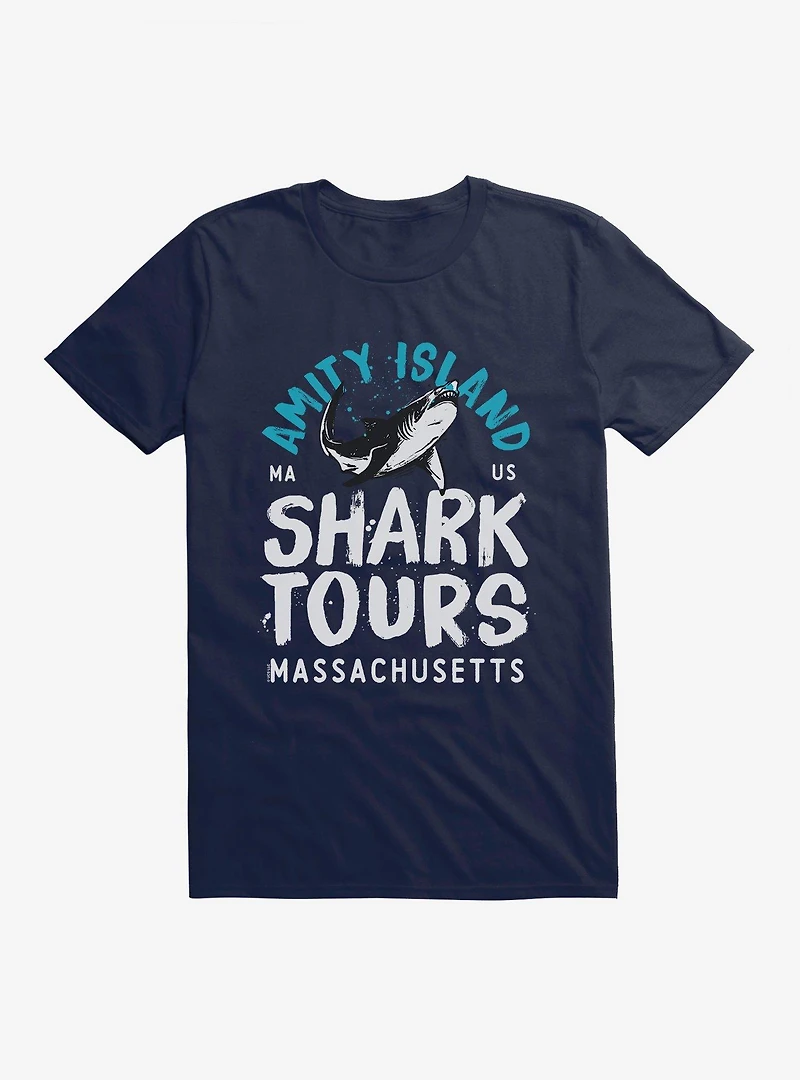 Jaws Amity Island Massachusetts T-Shirt