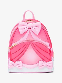 Loungefly Disney Cinderella 75th Anniversary Pink Dress Figural Mini Backpack
