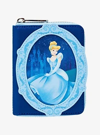 Loungefly Disney Cinderella 75th Anniversary Frame Portrait Small Zip Wallet