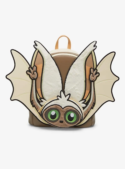Loungefly Avatar: The Last Airbender Plush Momo Figural Mini Backpack