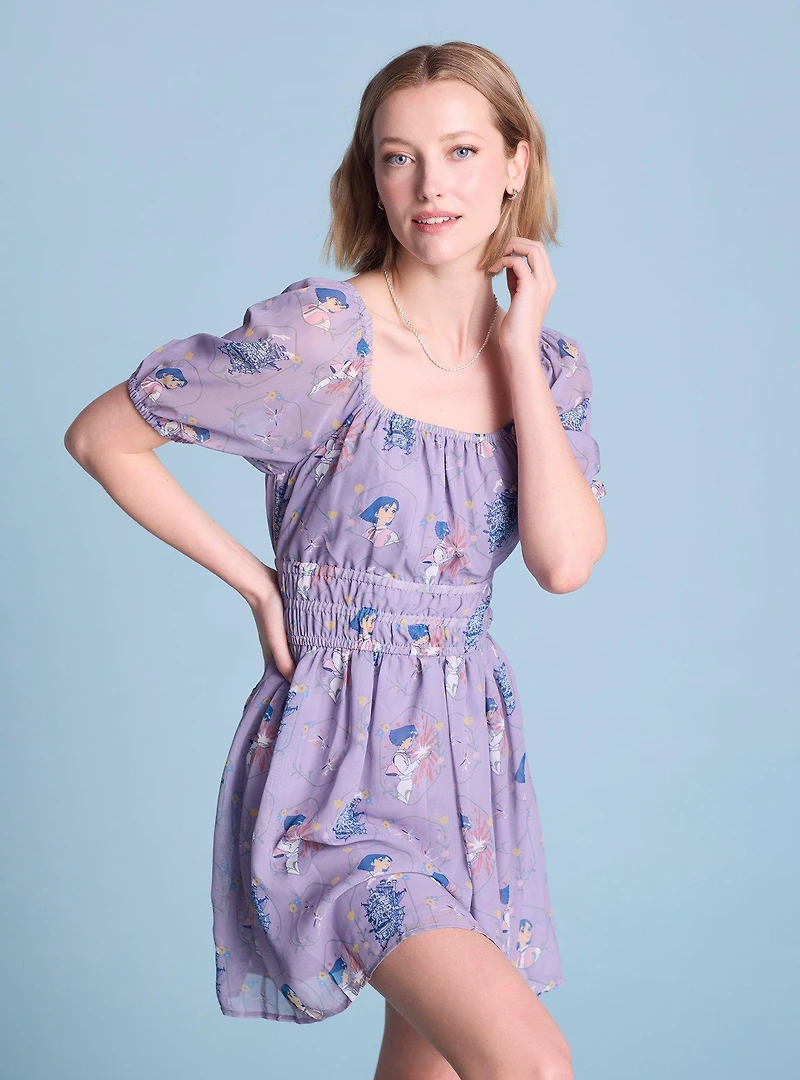 Her Universe Studio Ghibli® Howl's Moving Castle Howl Allover Print Dress — BoxLunch Exclusive