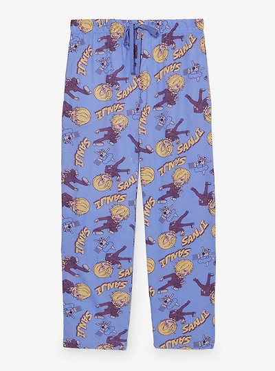 One Piece Sanji Allover Print Women's Plus Sleep Pants — BoxLunch Exclusive
