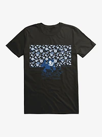 Felix The Cat And Mouse Sketch T-Shirt