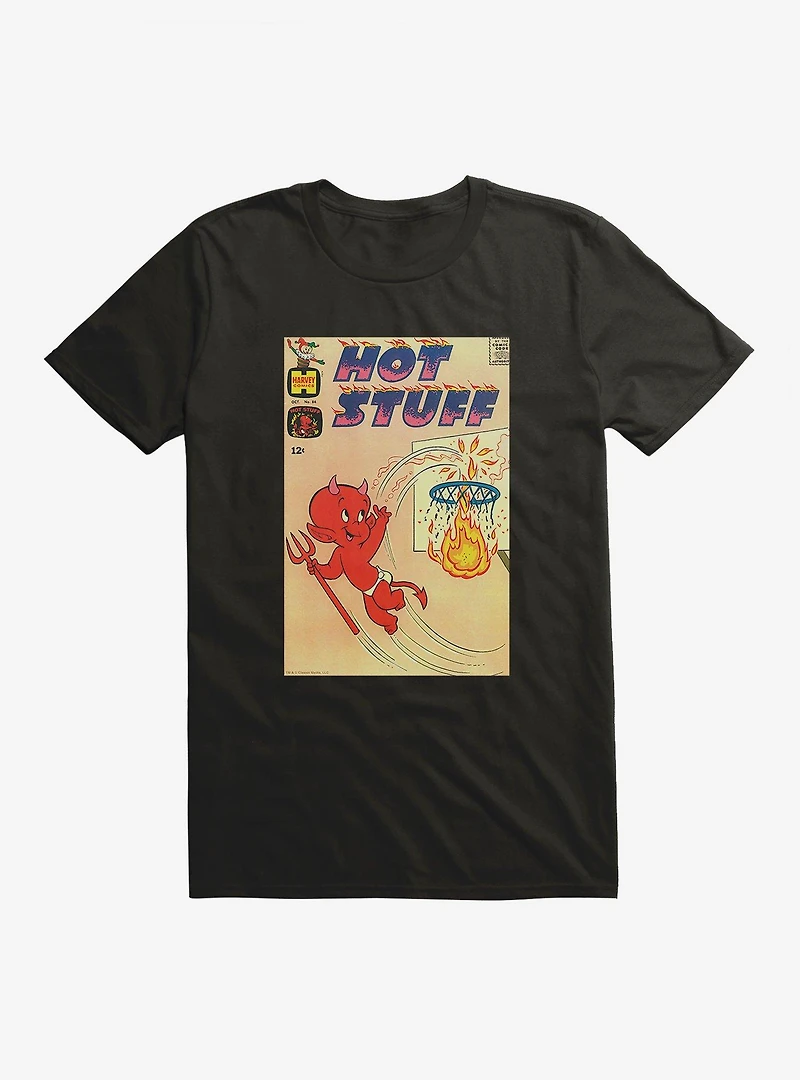 Hot Stuff The Little Devil Slam Dunk Comic Cover T-Shirt