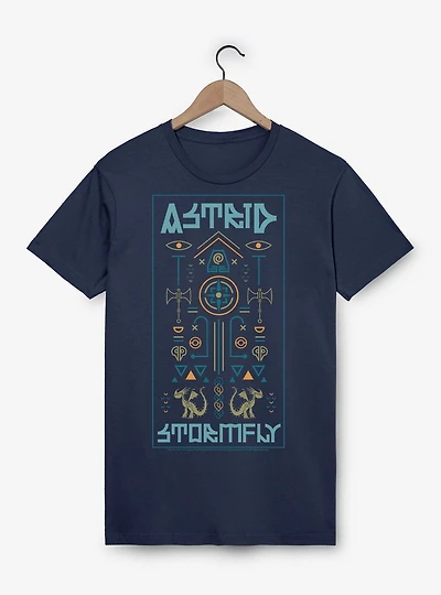 How To Train Your Dragon Astrid Stormfly T-Shirt