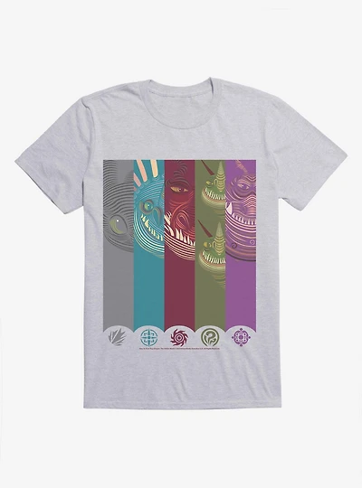 How To Train Your Dragon Characters & Logos T-Shirt