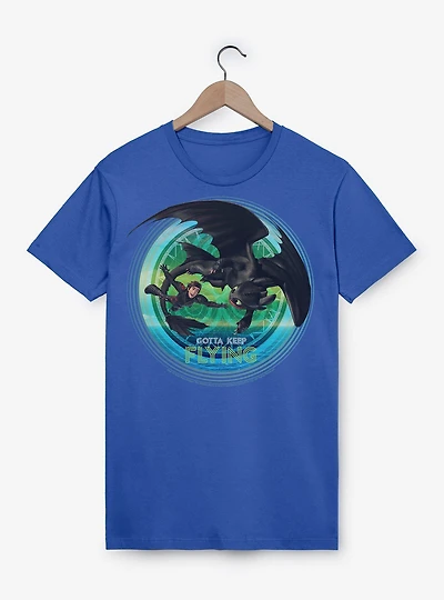 How To Train Your Dragon Gotta Keep Flying T-Shirt
