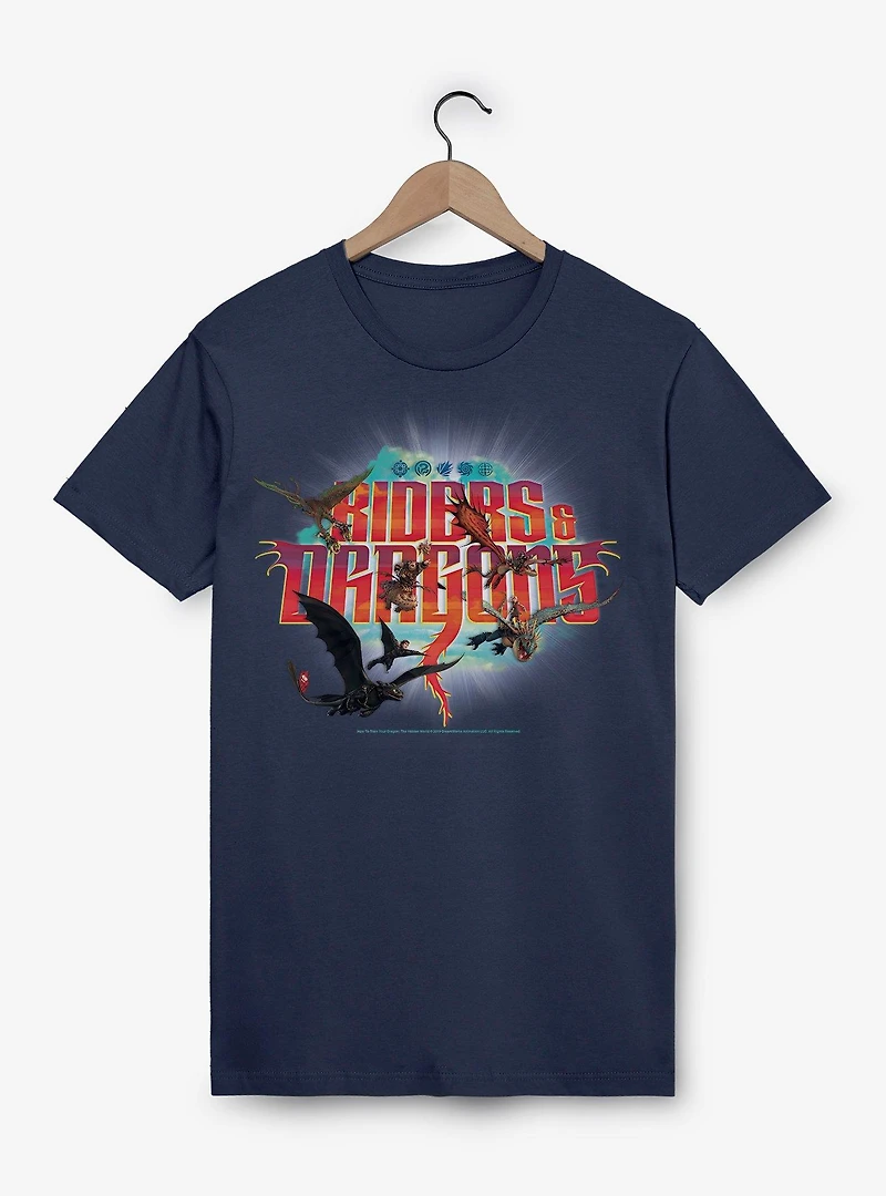 How To Train Your Dragon Riders & Dragons T-Shirt