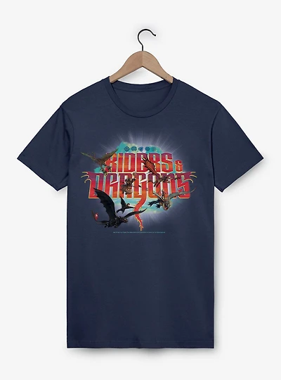 How To Train Your Dragon Riders & Dragons T-Shirt