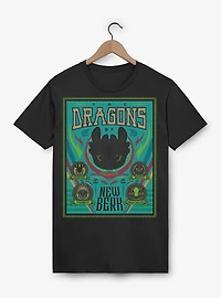 How To Train Your Dragon The Dragons Of New Berk T-Shirt