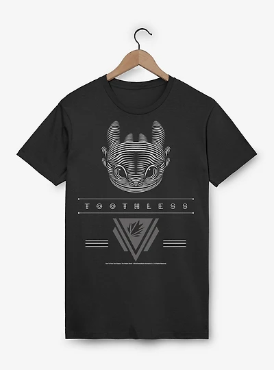 How To Train Your Dragon Toothless Logo T-Shirt