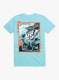 Jurassic World Indoraptor vs. Blue T-Shirt