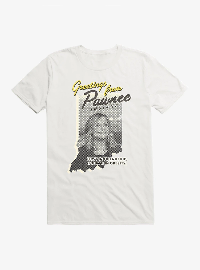 Parks And Recreation Greetings Pawnee T-Shirt