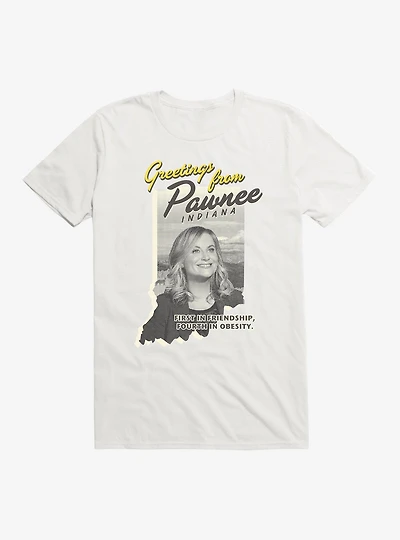 Parks And Recreation Greetings Pawnee T-Shirt