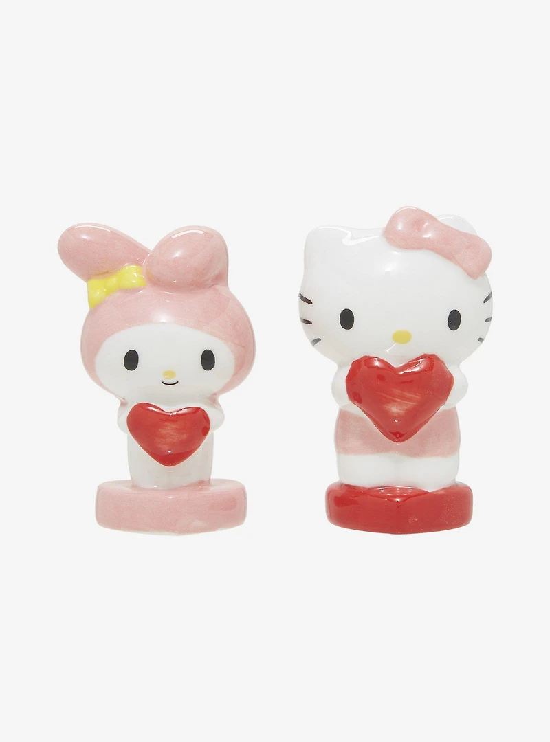 Sanrio My Melody & Hello Kitty Valentine's Day Salt and Pepper Shakers