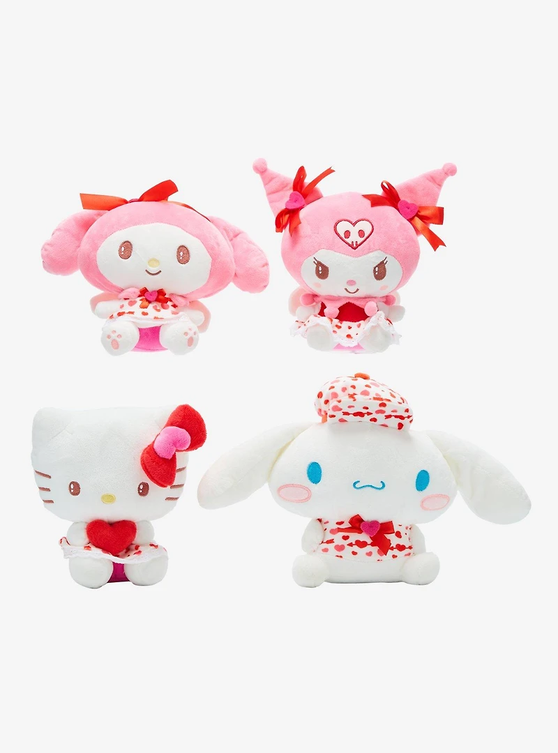 Sanrio Hello Kitty and Friends Valentine's Day Blind Assorted 8 Inch Plush