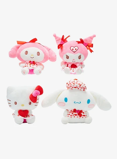 Sanrio Hello Kitty and Friends Valentine's Day Blind Assorted 8 Inch Plush