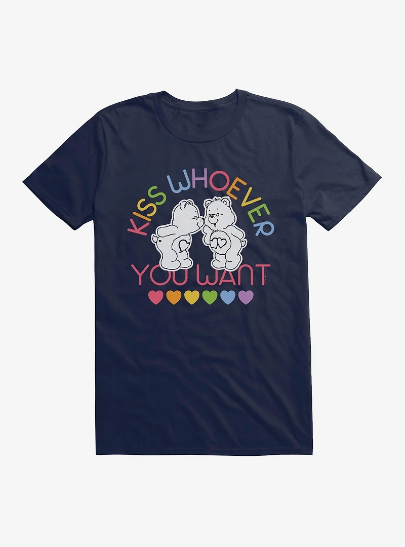 Care Bears Pride Kiss Who You Want T-Shirt
