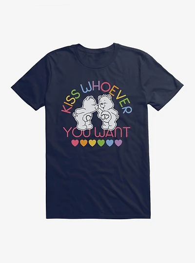 Care Bears Pride Kiss Who You Want T-Shirt