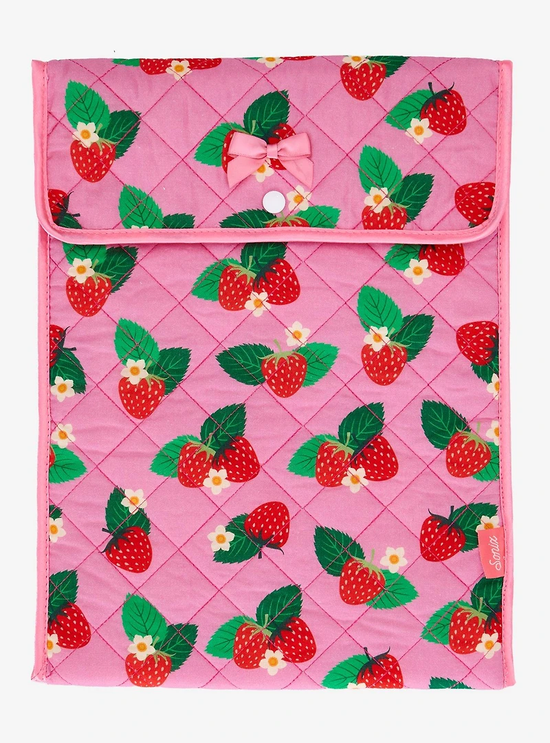 Strawberry Shortcake Allover Print Laptop Case
