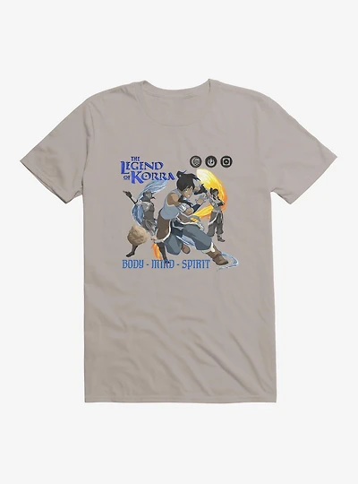 The Legend Of Korra Body Mind Spirit T-Shirt