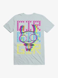 Invader Zim Gir Neon Stack T-Shirt
