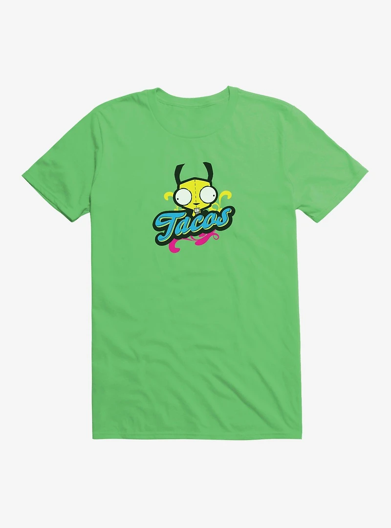 Invader Zim Gir Neon Tacos T-Shirt