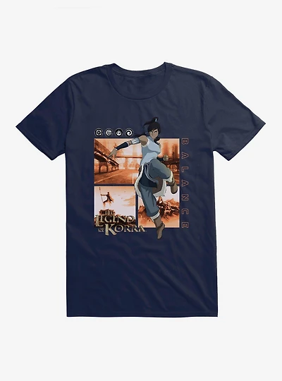 The Legend Of Korra Finding Balance T-Shirt