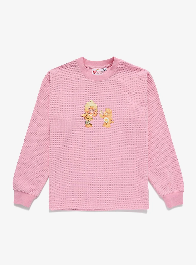 Samii Ryan Care Bears x Strawberry Shortcake Funshine Bear & Lemon Meringue Thermal Long Sleeve T-Shirt