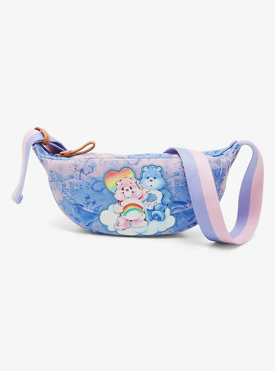 Care Bears Cheer Bear & Grumpy Bear Convertible Crossbody Belt Bag — BoxLunch Exclusive
