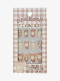 Sanrio Cinnamoroll Latte Bear Press-On Nails