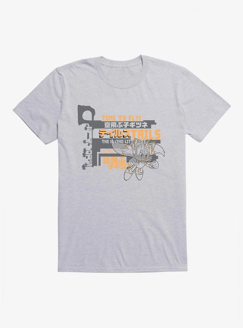 Sonic The Hedgehog Tails Time To Fly T-Shirt