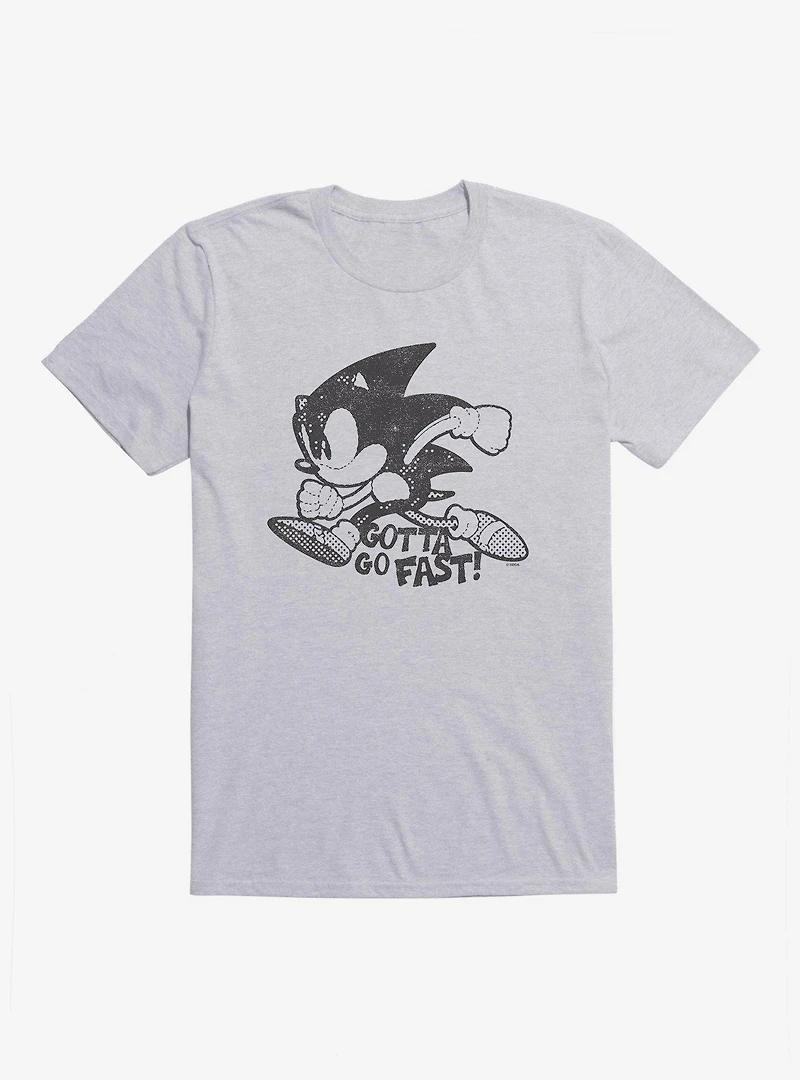 Sonic The Hedgehog Cutout Silhouette T-Shirt
