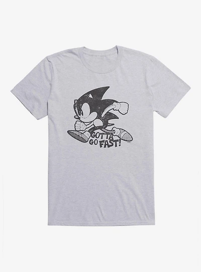 Sonic The Hedgehog Cutout Silhouette T-Shirt
