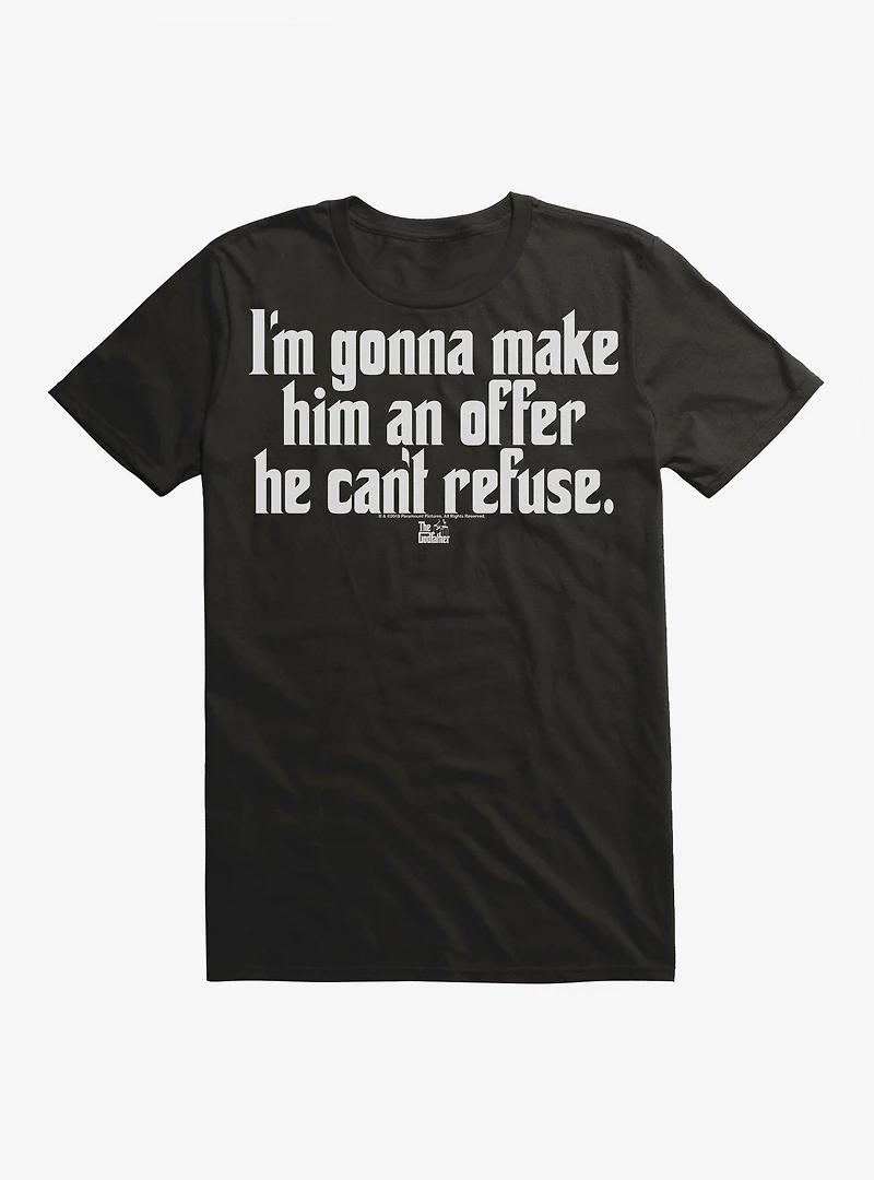 The Godfather An Offer He Can't Refuse T-Shirt