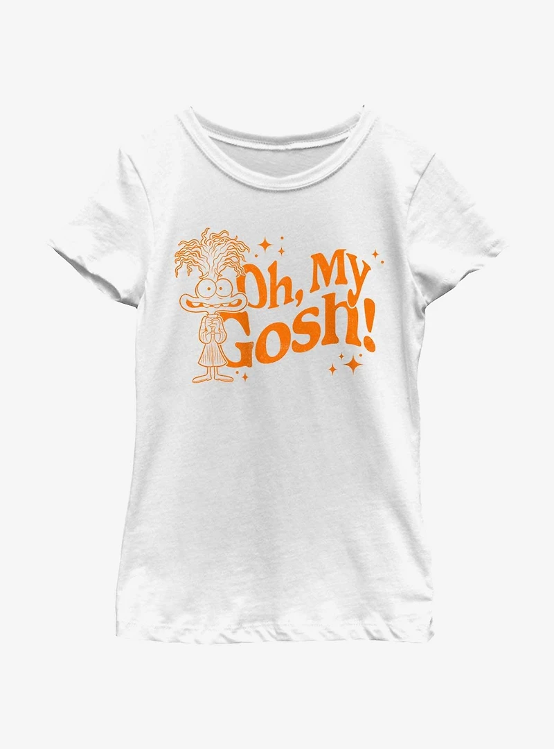Disney Pixar Inside Out 2 Oh My Anxiety Youth Girls T-Shirt