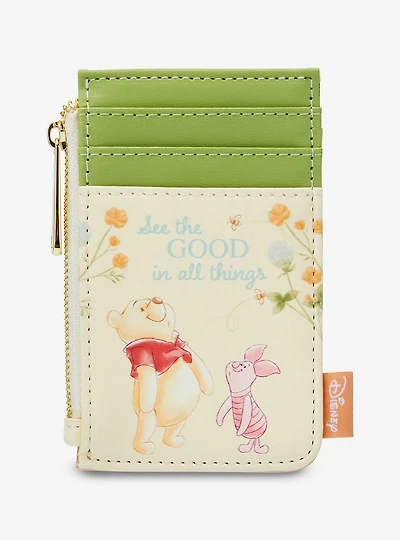 Loungefly Disney Winnie the Pooh Piglet & Pooh Bear Card Case — BoxLunch Exclusive